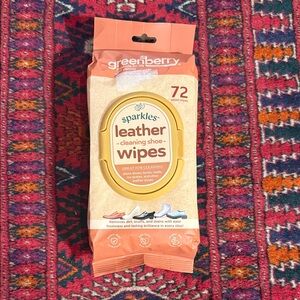 Sparkles Leather Cleaning Shoe Wipes